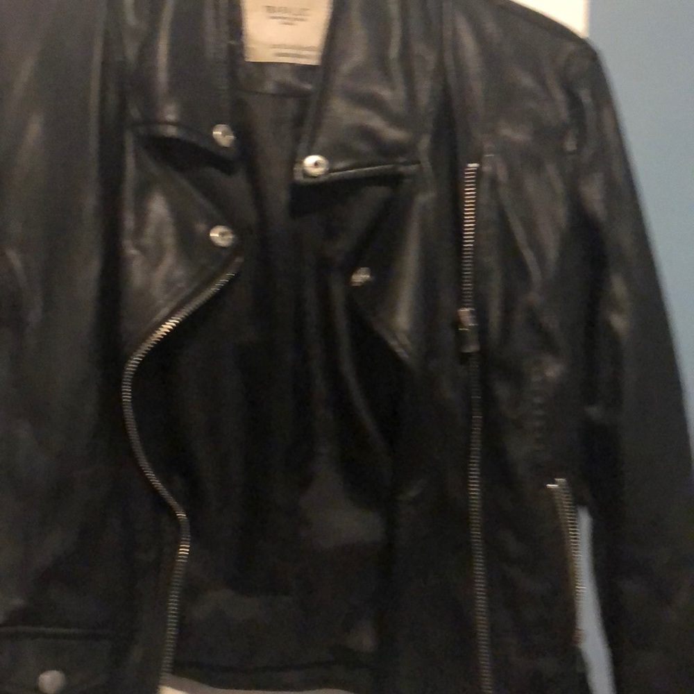 Cute leather jacket